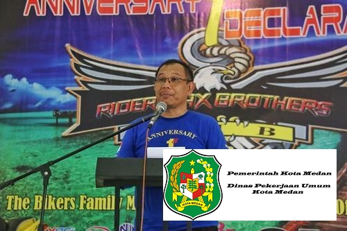 Plt Wali Kota Medan Ajak Komunitas Sepeda Motor RMB Menjadi Pelopor Tertib Berlalu Lintas